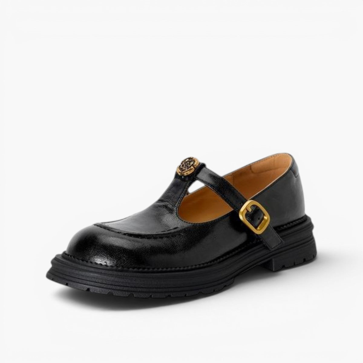 Brinell Leather Mary Janes