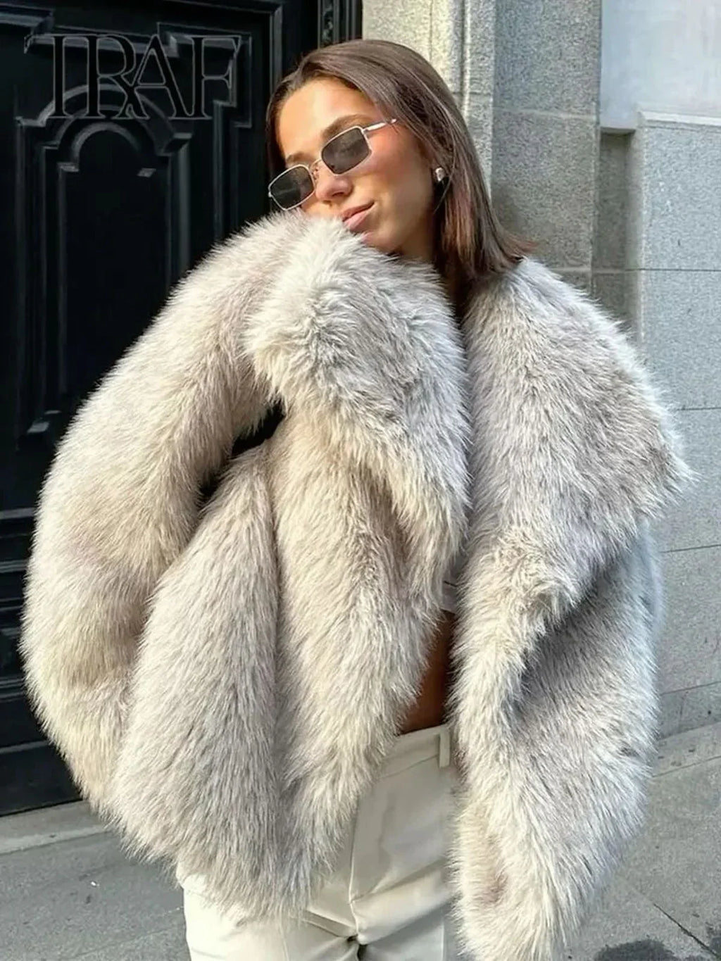 Bruna | Faux Fur Coat