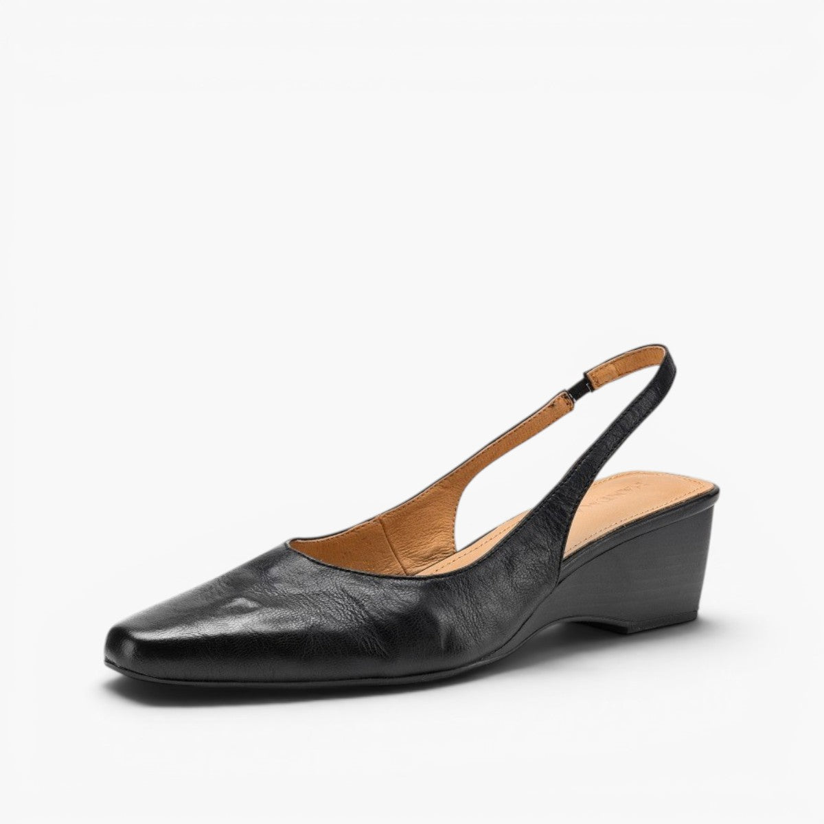 Maelis Slingback Leather Heels