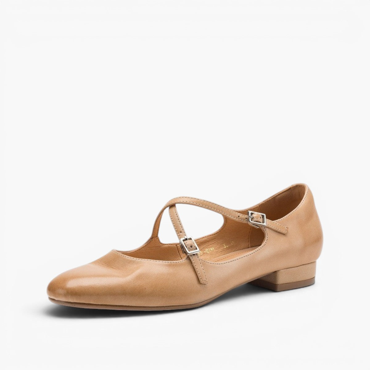 Orlisse Mary-Jane Leather Flats