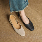 Serisse Mesh Leather Heels