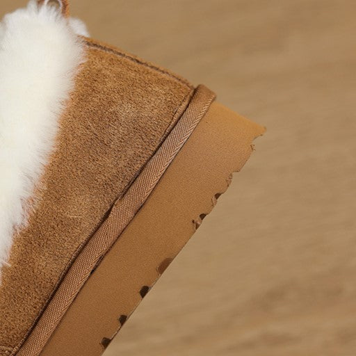 Marsett Shearling Suede Loafers