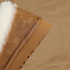 Marsett Shearling Suede Loafers