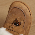 Marsett Shearling Suede Loafers