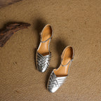 Marais Woven Leather Heels