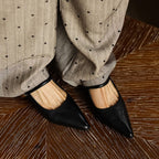 Liora Sculpt Leather Mules