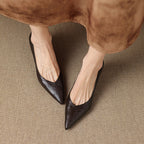 Riva Sculpted Leather Pumps