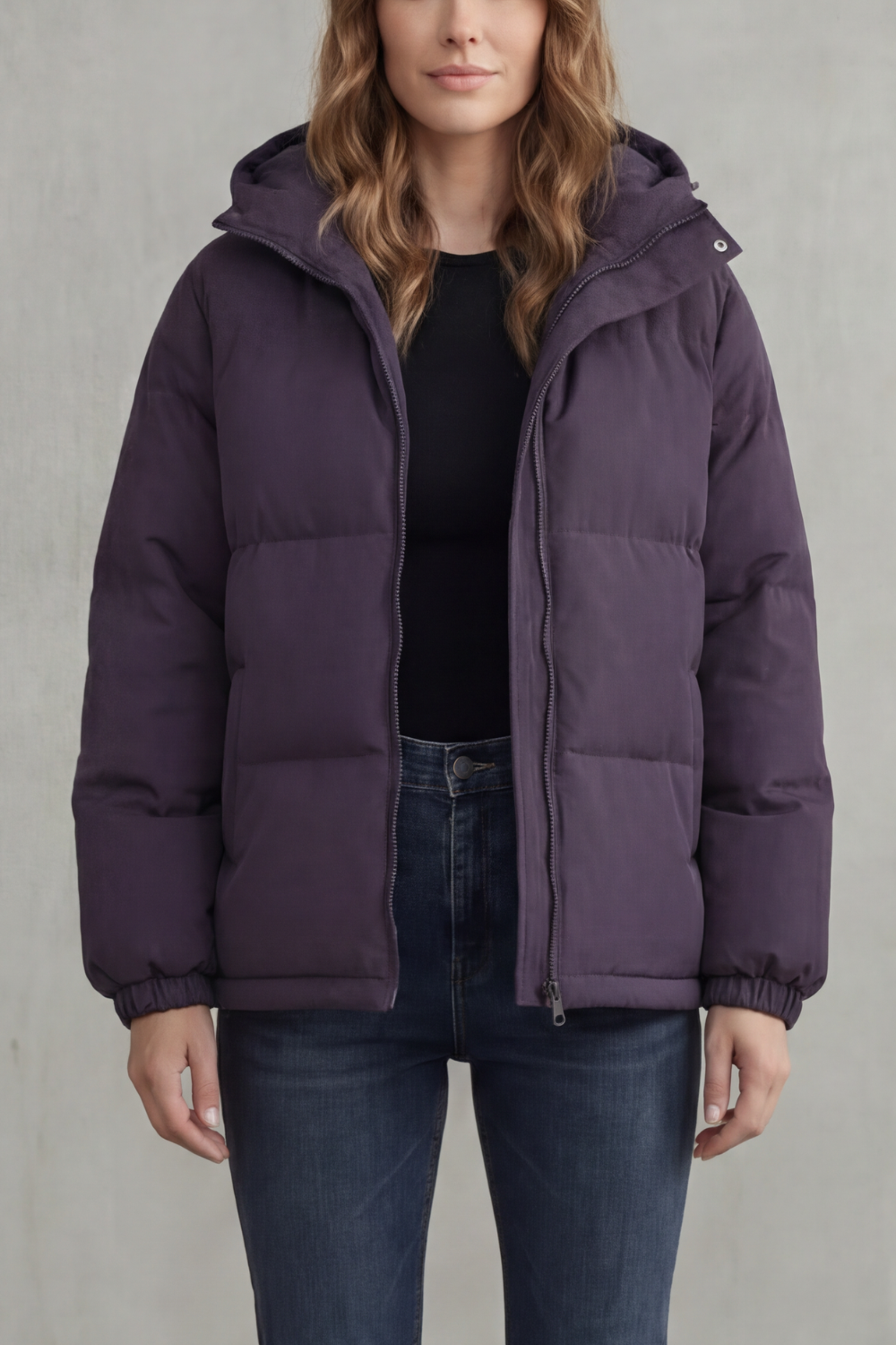 Quilted warmth | Hooded puffer jacket
