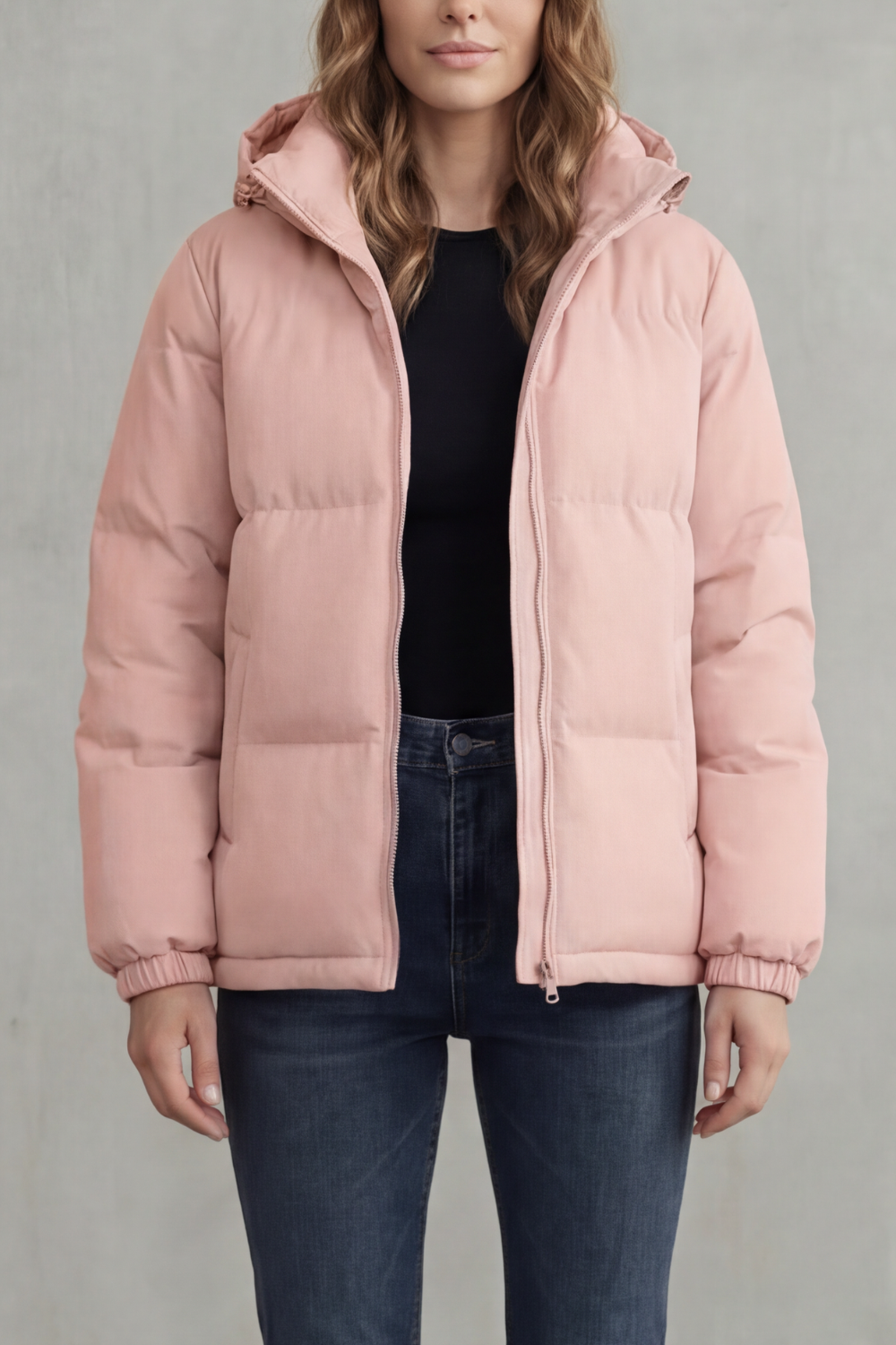 Quilted warmth | Hooded puffer jacket