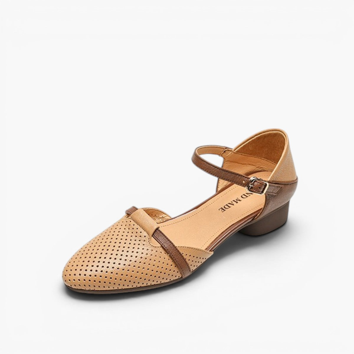 Calenne Leather Slingbacks