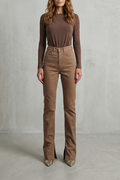 Sculpted High Waist Flare Jeans
