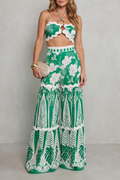Tropical Print Allure Two-piece Set