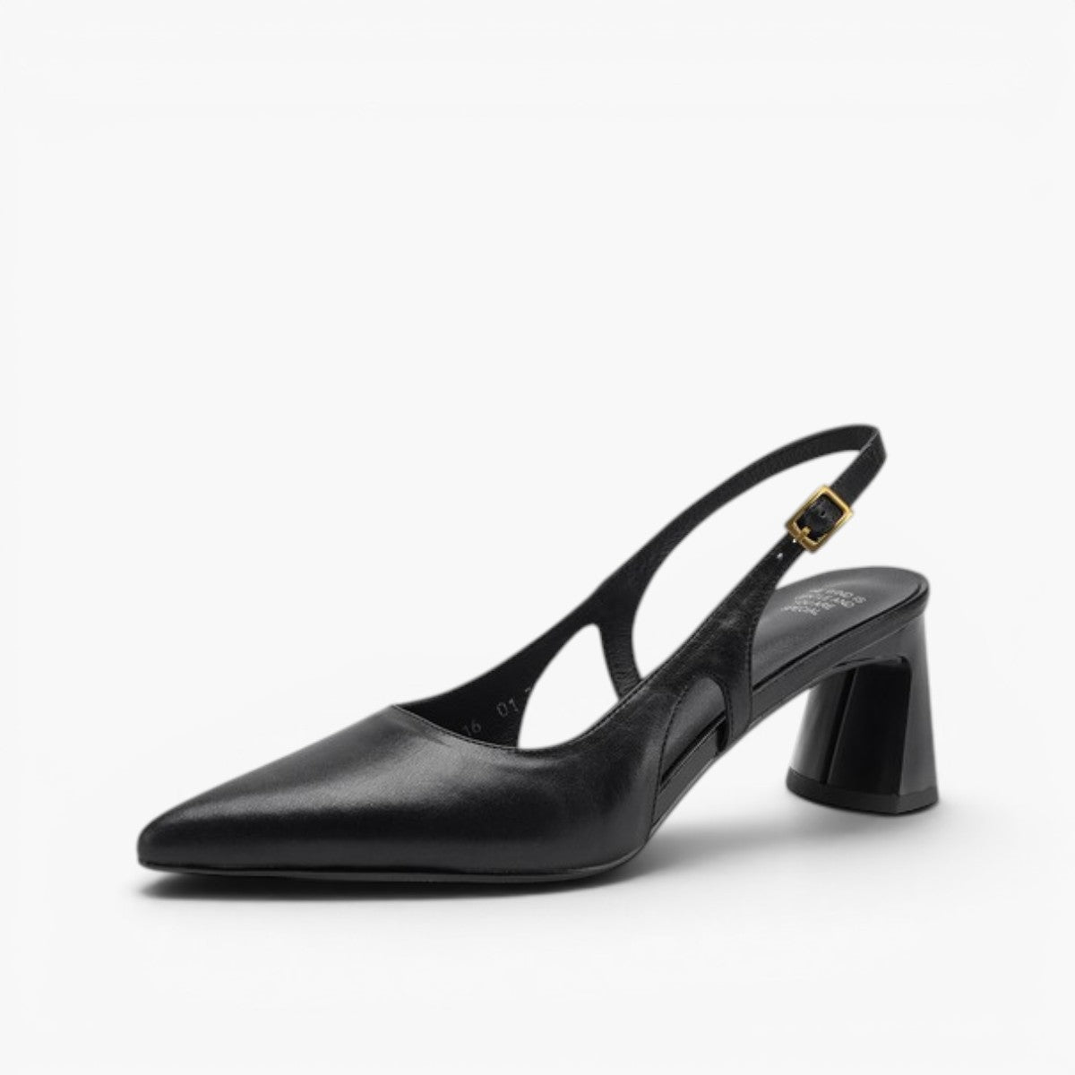 Cielle Leather Slingback Heels