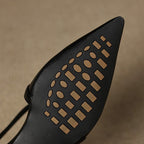 Eryne Leather Mules