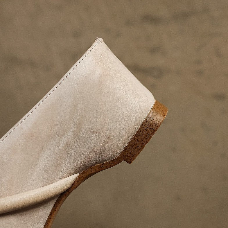 Liora Sculpt Leather Mules