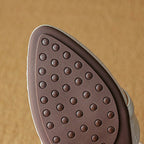 Elara Woven Leather Mary-Janes