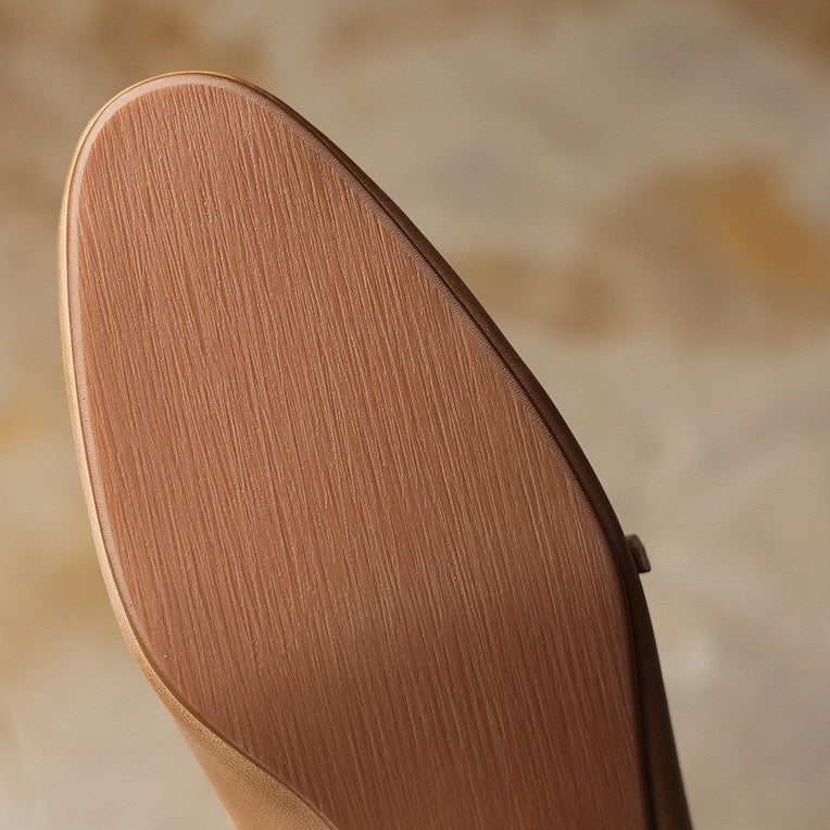 Orlisse Mary-Jane Leather Flats