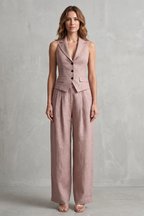 Tailored Elegance Two-piece Trouser Set
