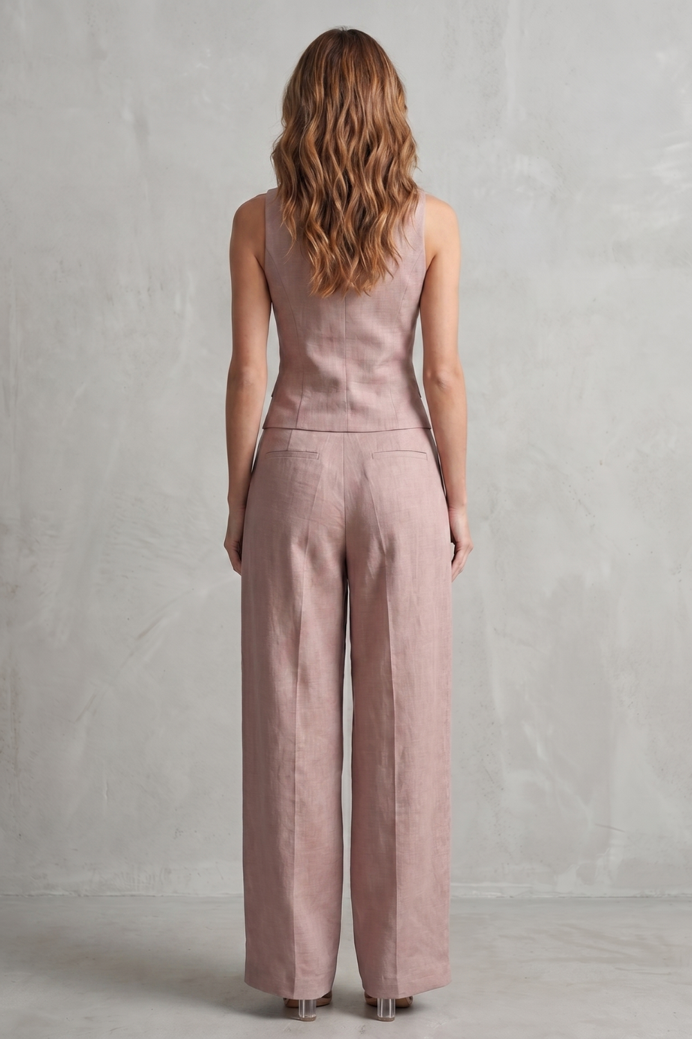 Tailored Elegance Two-piece Trouser Set