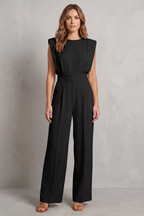 Elivra – Minimalist tailored elegance – Wide-leg jumpsuit