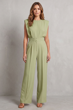 Elivra – Minimalist tailored elegance – Wide-leg jumpsuit
