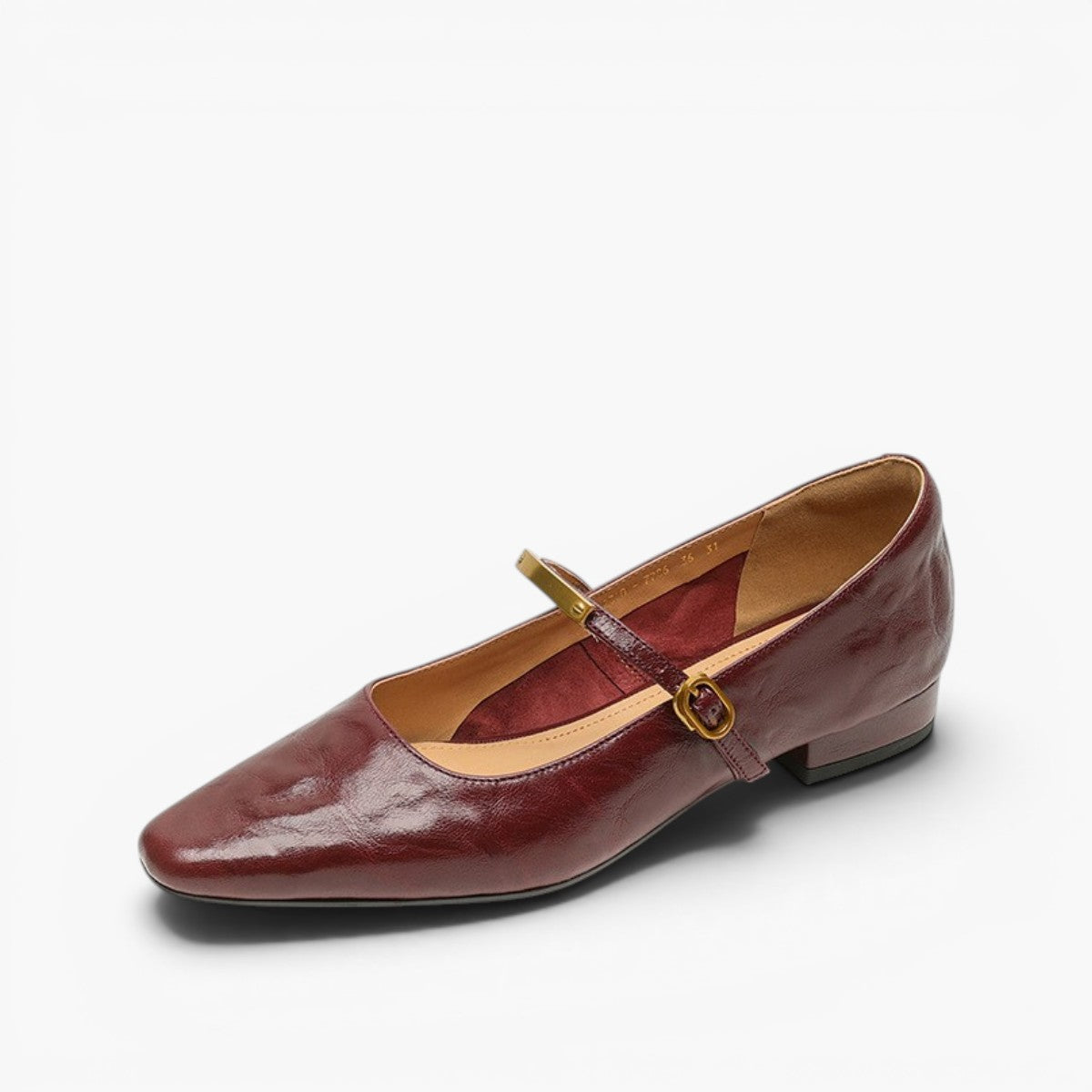 Eloria Lambskin Mary Janes