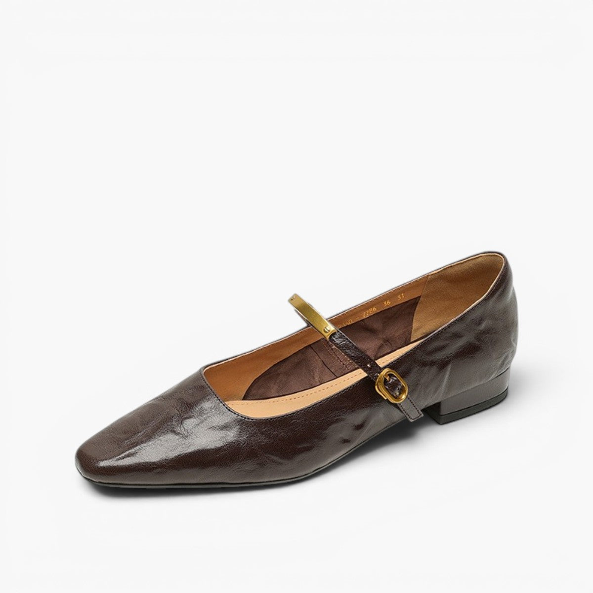 Eloria Lambskin Mary Janes