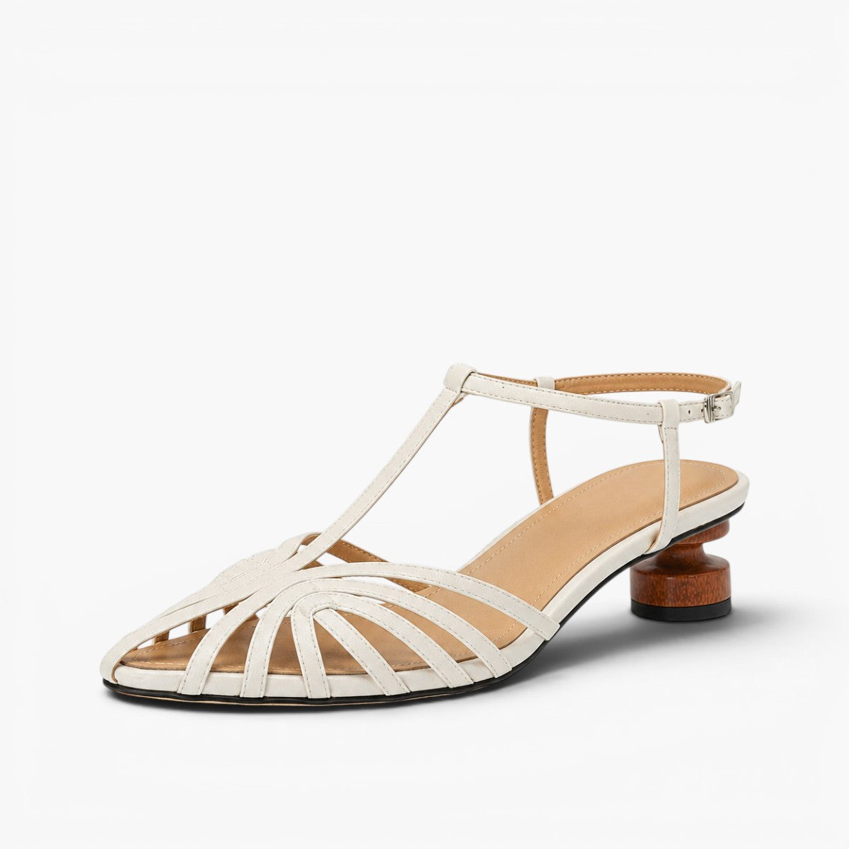 Elowen T-Strap Heels