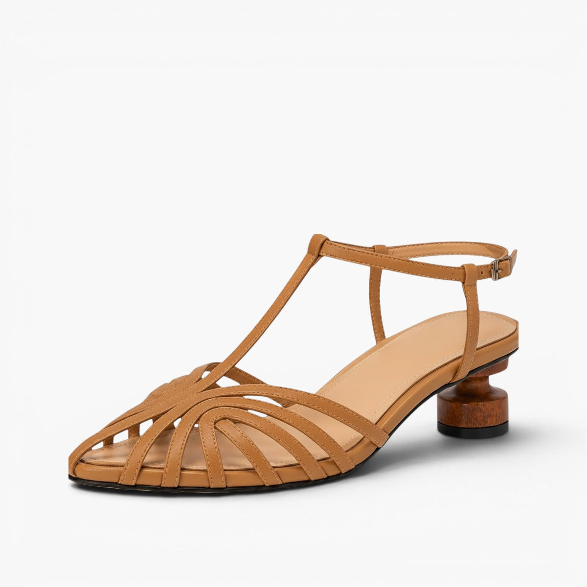 Elowen T-Strap Heels