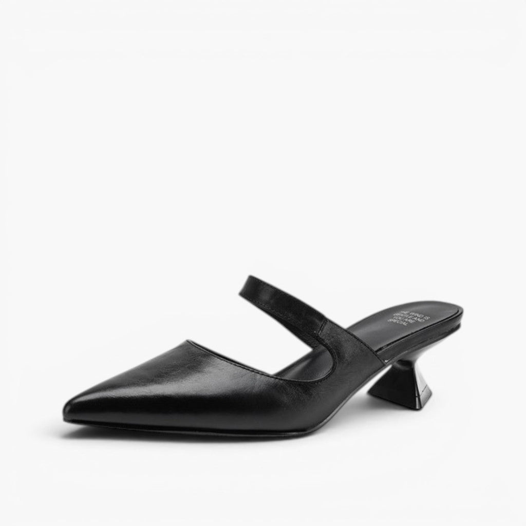Elvaré Strap Leather Mules