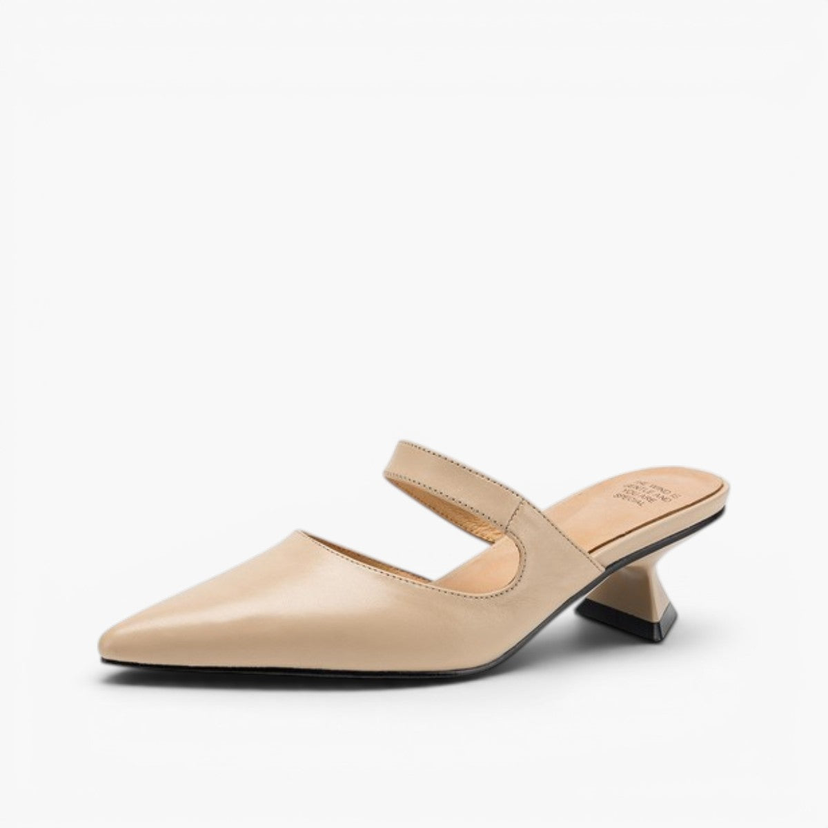 Elvaré Strap Leather Mules