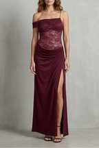 Timeless Romance Women’s Elegant Lace Maxi Dress