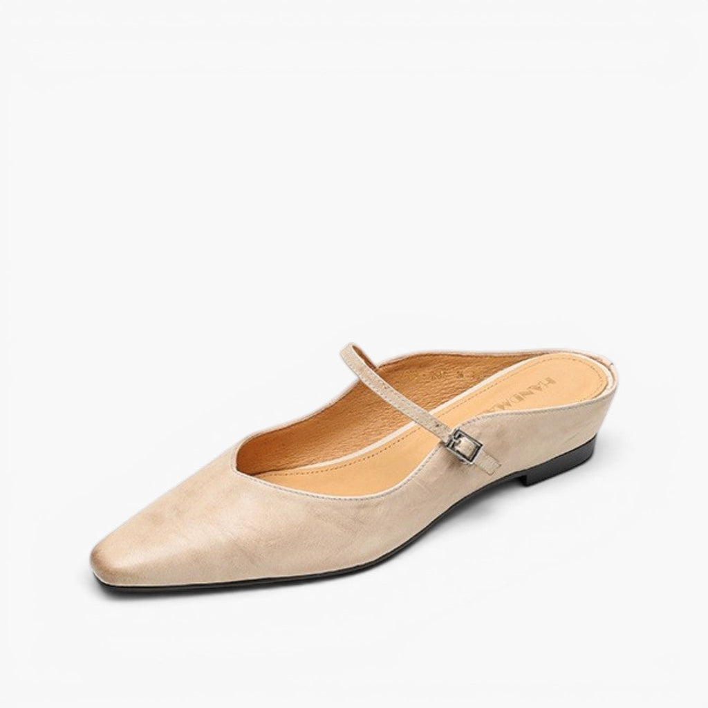 Envara Leather Mules