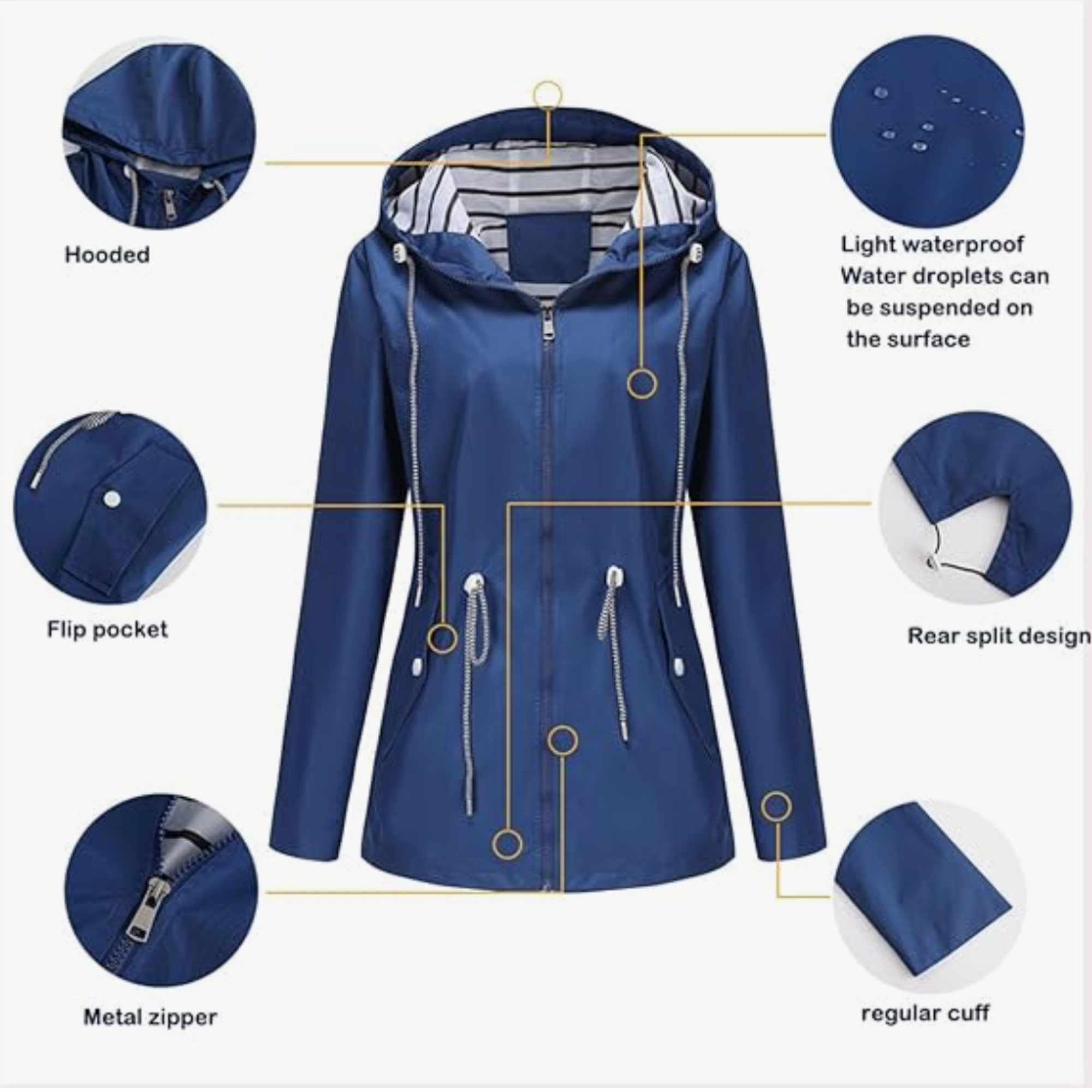 Noa | Stylish Waterproof Jacket