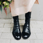 Sophia | Elegant Lace-Up Ankle Boots