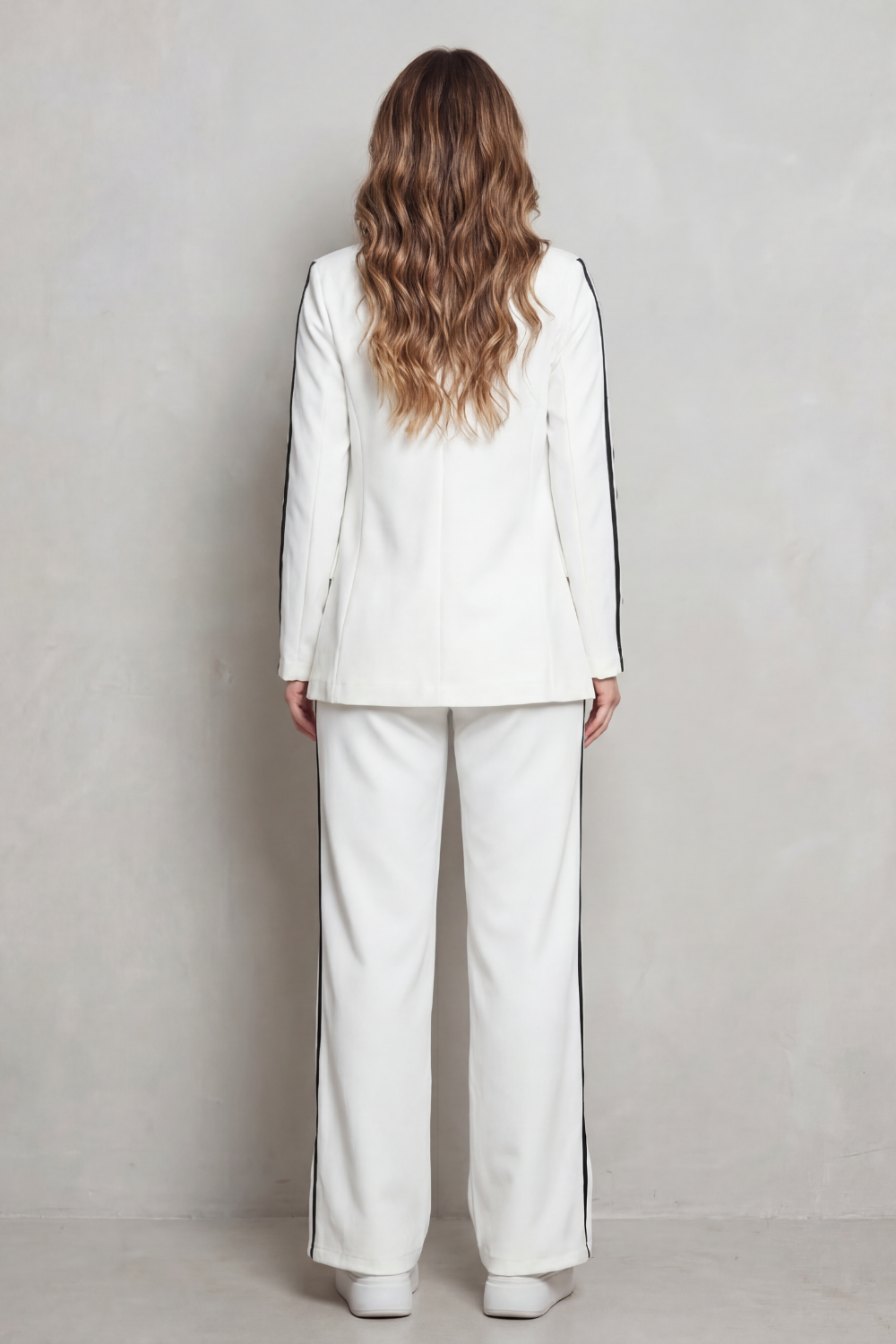 Stripe Detail Sporty Elegance Set