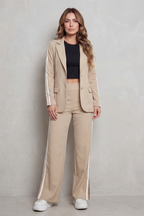 Stripe Detail Sporty Elegance Set