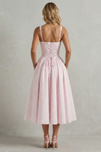 Gingham Summer Charm Midi Dress