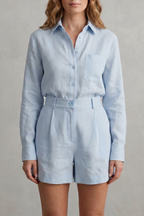 Relaxed Linen Elegance Two Piece Set
