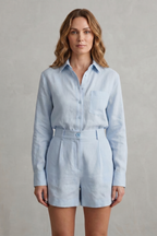 Relaxed Linen Elegance Two Piece Set