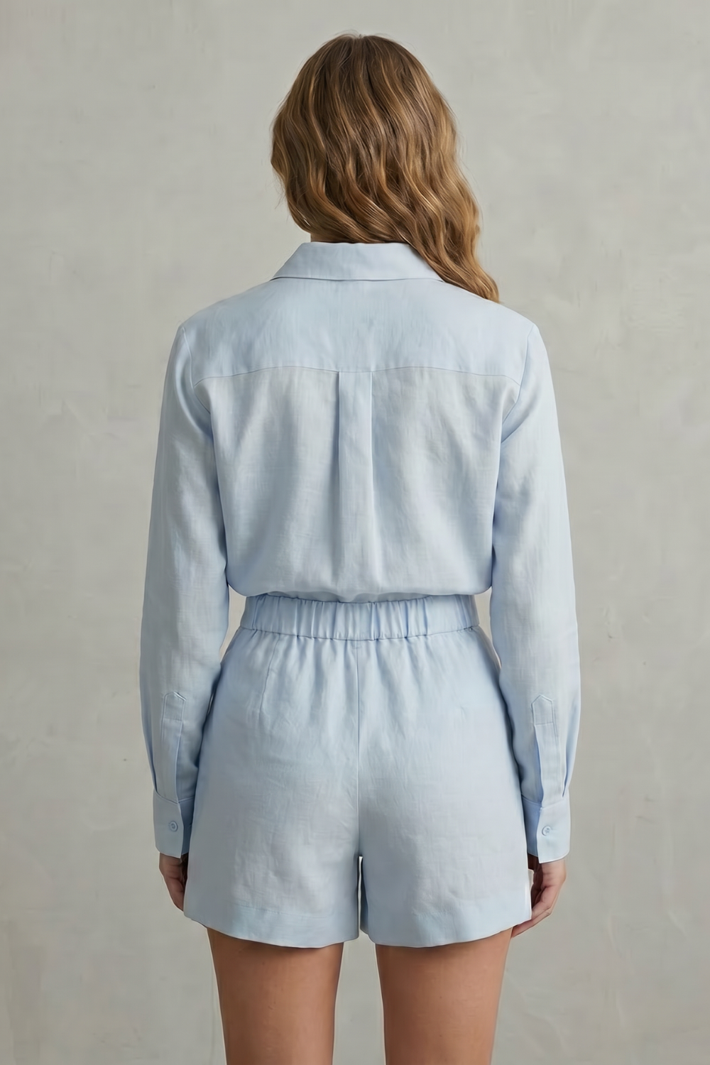 Relaxed Linen Elegance Two Piece Set