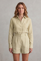 Relaxed Linen Elegance Two Piece Set
