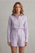 Relaxed Linen Elegance Two Piece Set