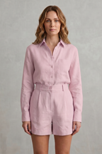 Relaxed Linen Elegance Two Piece Set