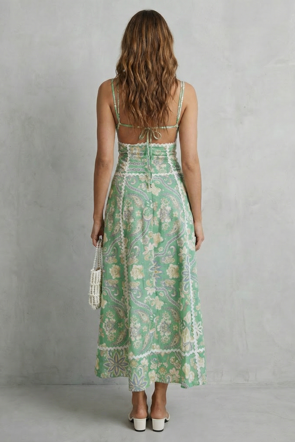 Artistic Cutout Elegance Maxi Dress