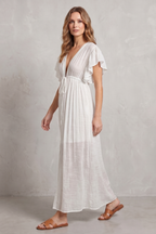 Airy Resort Elegance Maxi Dress