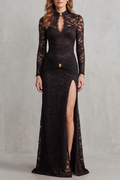 Lace Cut-out Allure Maxi Dress