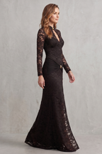 Lace Cut-out Allure Maxi Dress