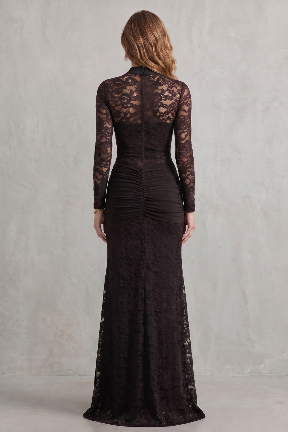 Lace Cut-out Allure Maxi Dress