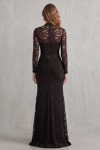 Lace Cut-out Allure Maxi Dress